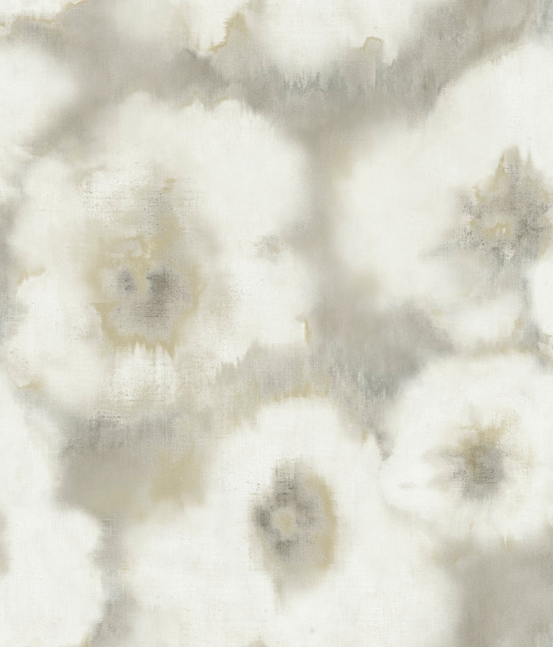 media image for Blended Floral Wallpaper in Neutral 288