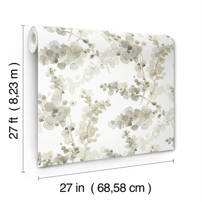 product image for Blossom Fling Wallpaper in Blonde 6