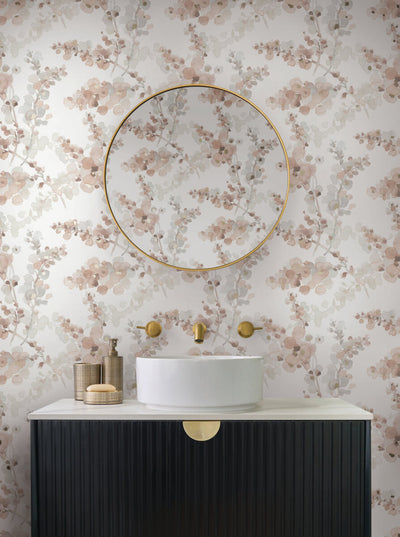 product image for Blossom Fling Wallpaper in Clay 94