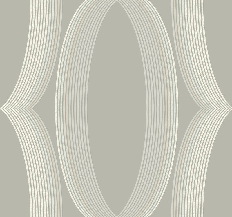 media image for Progression Ogee Wallpaper in Light Neutral 282