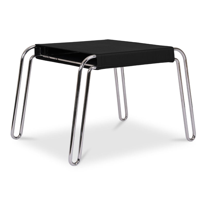 media image for Petra Leather Stool Black 2 281