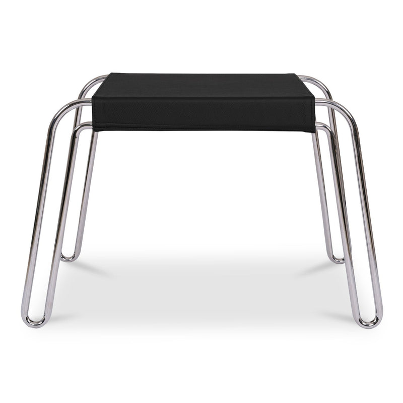 media image for Petra Leather Stool Black 3 275