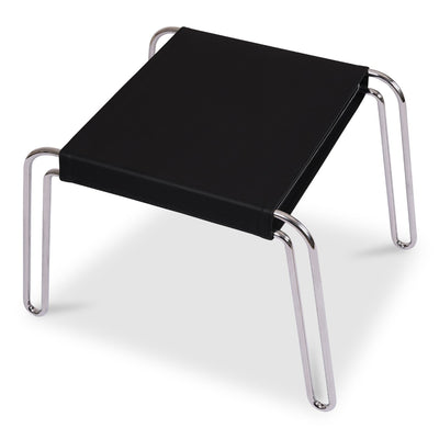 product image for Petra Leather Stool Black 4 35