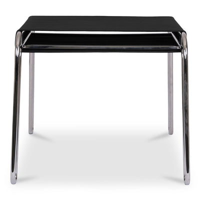 product image of Petra Leather Stool Black 1 530