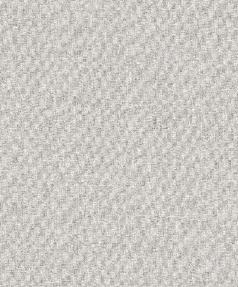 media image for Abington Faux Linen Wallpaper in Uniform Grey 266