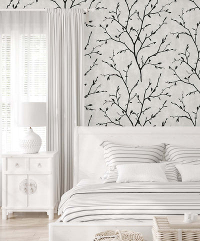 product image for Avena Branches Wallpaper in Contrast 18