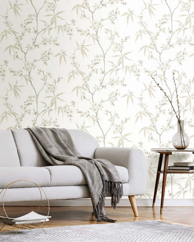 product image for Floral Blossom Trail Wallpaper in Morning 38