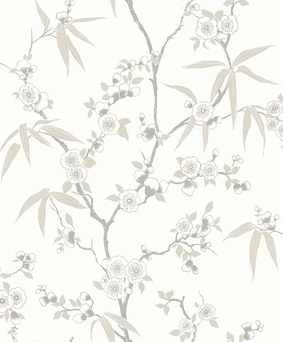 product image for Floral Blossom Trail Wallpaper in Morning 83