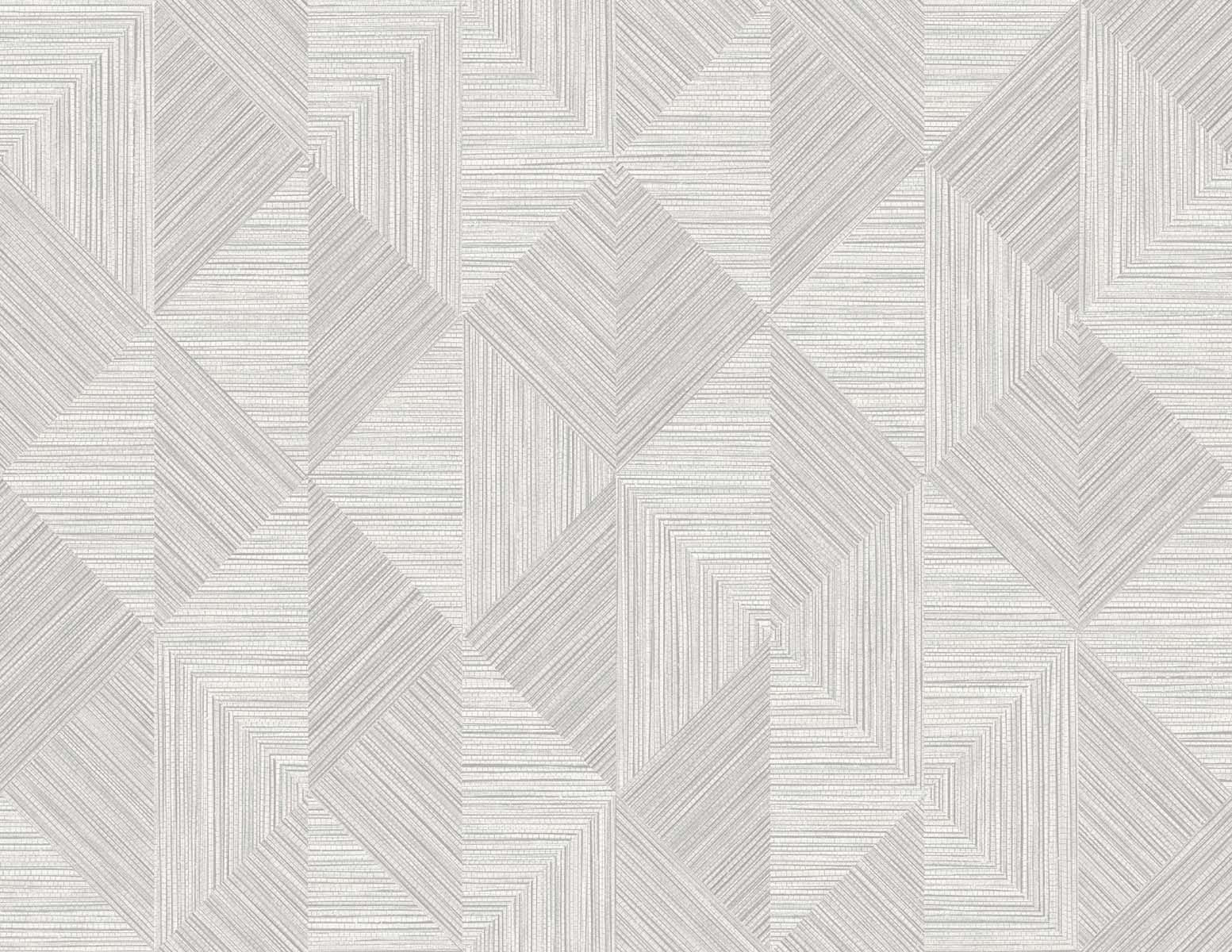 Shop Diamond Inlay Wallpaper in Dove Wing | Burke Decor