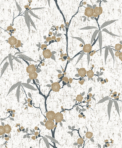 product image of Blossom Cork Wallpaper in Gold Chip 574