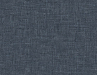product image of Easy Linen Wallpaper in Admiral Blue from the Texture Gallery Collection by Seabrook Wallcoverings 573