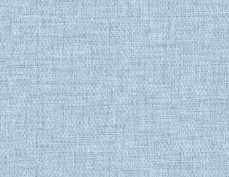 media image for Easy Linen Wallpaper in Sky Blue from the Texture Gallery Collection by Seabrook Wallcoverings 243