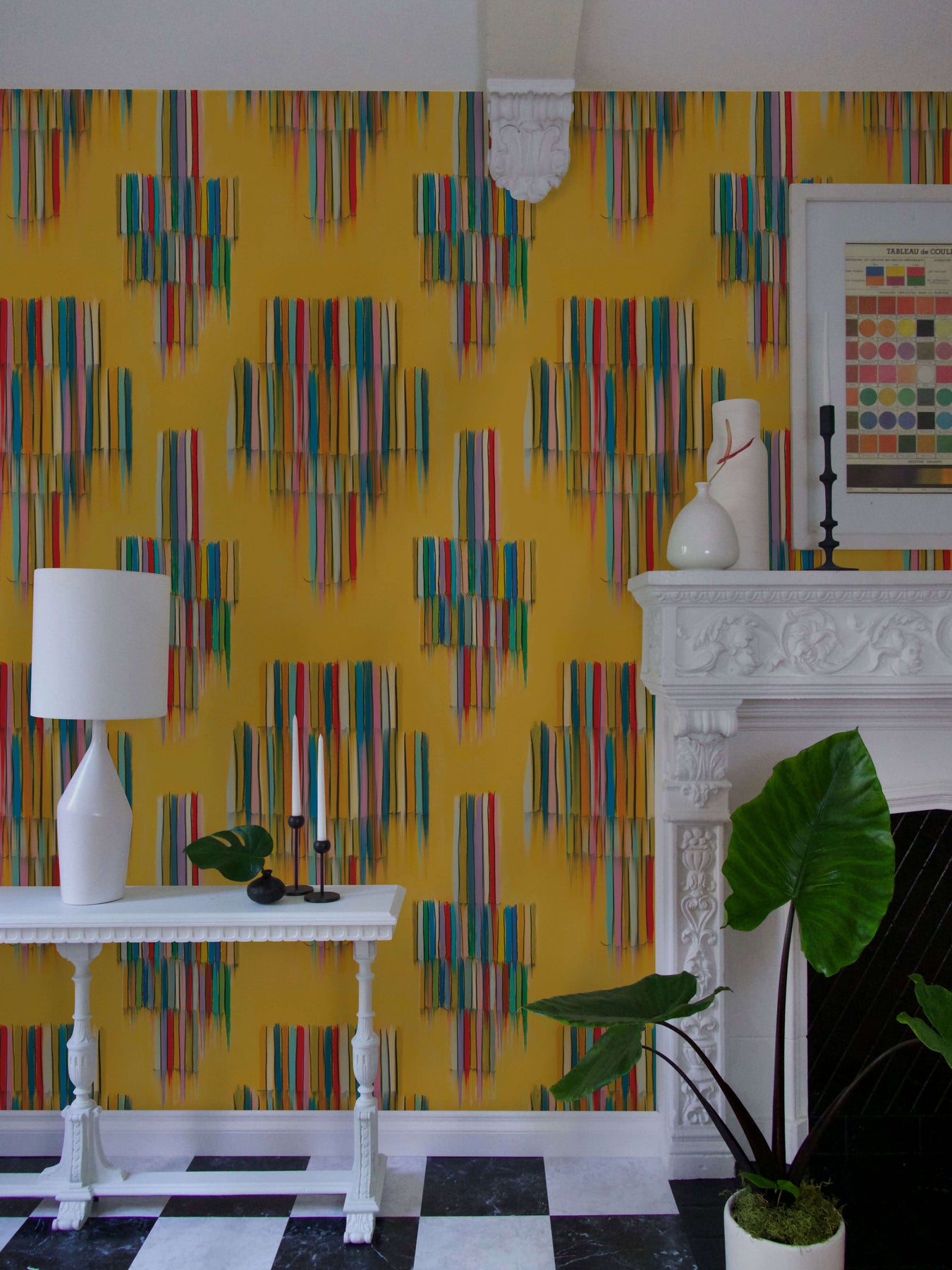 Shop Eddie Wallpaper In Maize 