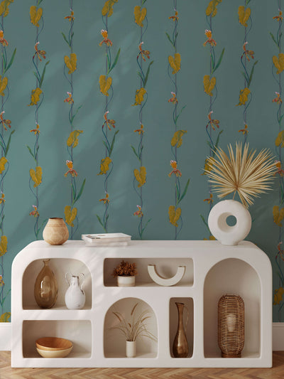 product image for Ella Wallpaper in Jade 42