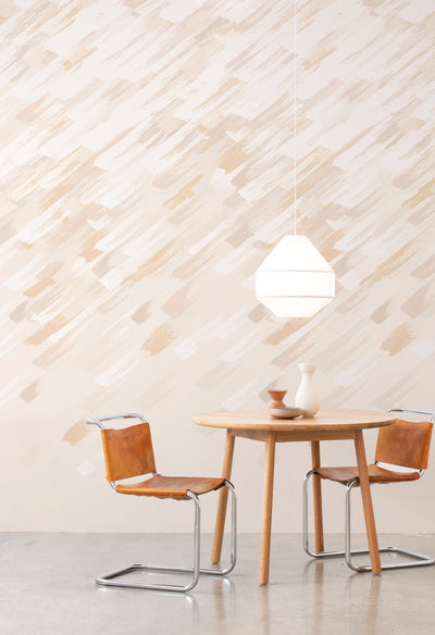 product image for Brushstroke Wall Mural in Buff 92
