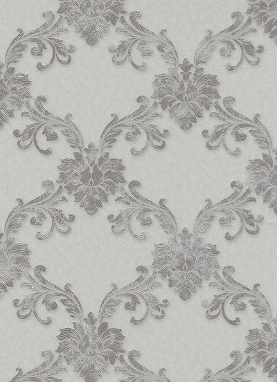 product image for Etienne Ornamental Trellis Wallpaper in Taupe design by BD Wall 62
