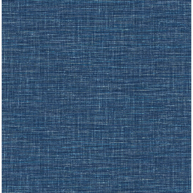 media image for Exhale Woven Texture Wallpaper in Dark Blue from the Pacifica Collection by Brewster Home Fashions 278