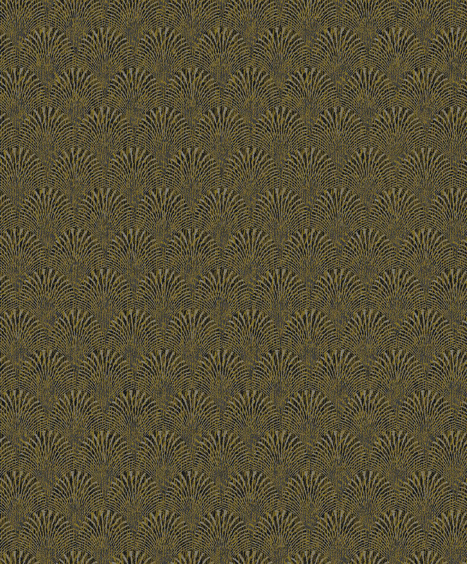 media image for Fan Geometric Wallpaper in Gold 212