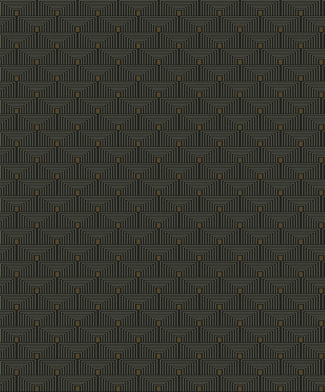 media image for Geo Key Wallpaper in Bronze/Rose 285