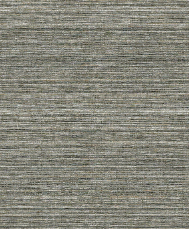 media image for Weave-Effect Textile Wallpaper in Silver Grey 224