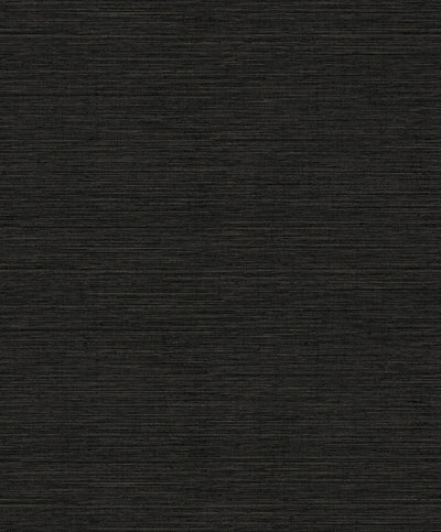 product image of Sample Weave-Effect Textile Wallpaper in Black 594