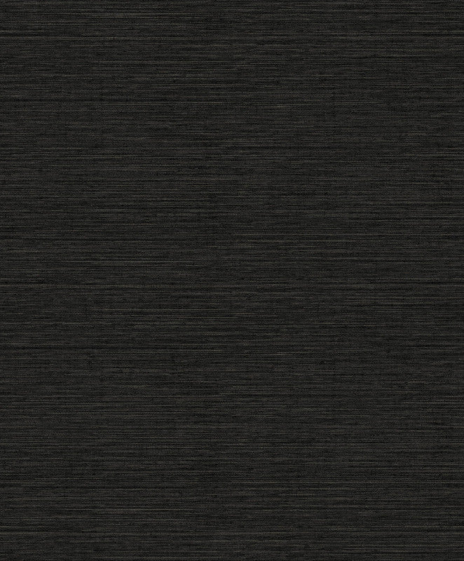 media image for Sample Weave-Effect Textile Wallpaper in Black 26