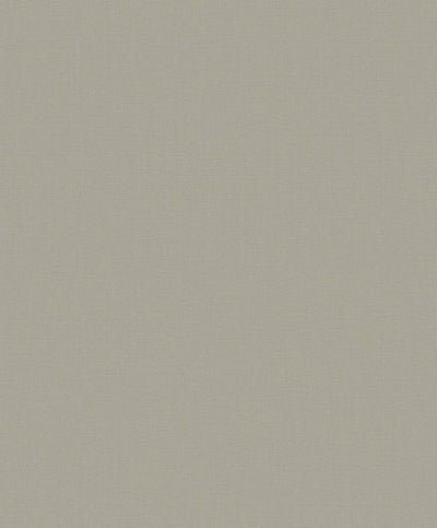 product image for Plain Linen-Effect Wallpaper in Soft Bronze Brown 62