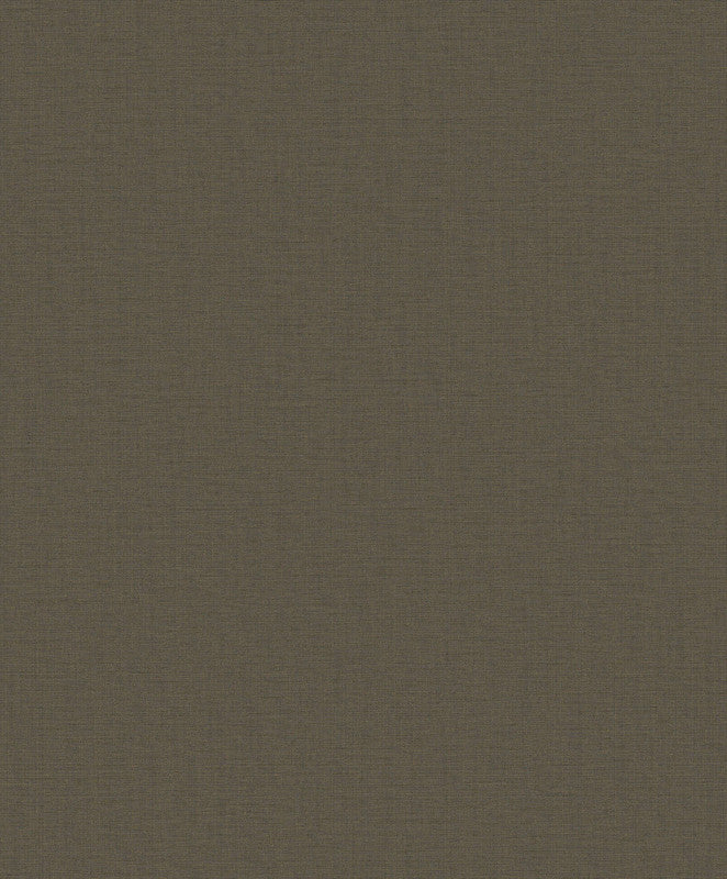 media image for Plain Linen-Effect Wallpaper in Bronze Brown 222