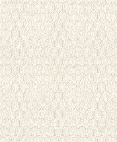 product image for Geo Arch Art Deco Wallpaper in Cream 98