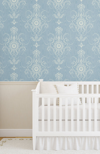 product image for Colette Cameo Wallpaper in Bleu Bisque 87