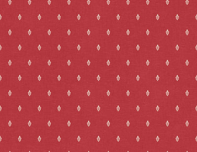 product image of Petite Feuille Sprig Wallpaper in Antique Ruby 565