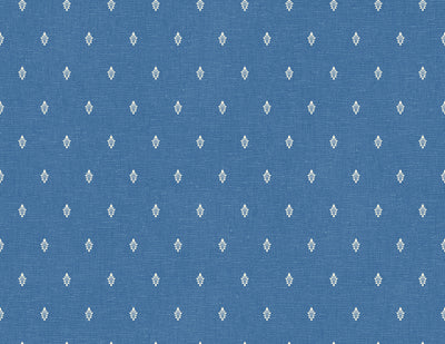 product image for Petite Feuille Sprig Wallpaper in Denim Wash 52