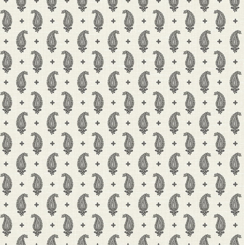 media image for Maia Paisley Wallpaper in Poppy Seed 227