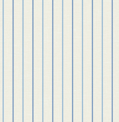 product image for Andree Stripe Wallpaper in French Blue & Denim Wash 17