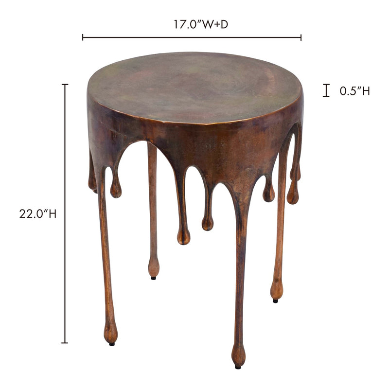 media image for Copperworks Accent Table 4 210