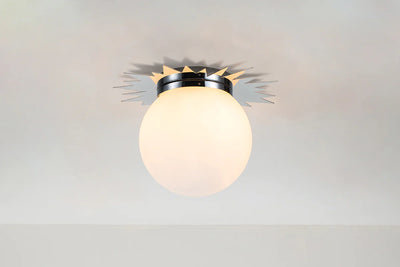 product image for soleil star shaped led flush mount by lucas mckearn fm90417g 15 6 81