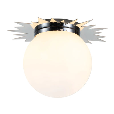 product image for soleil star shaped led flush mount by lucas mckearn fm90417g 15 5 45