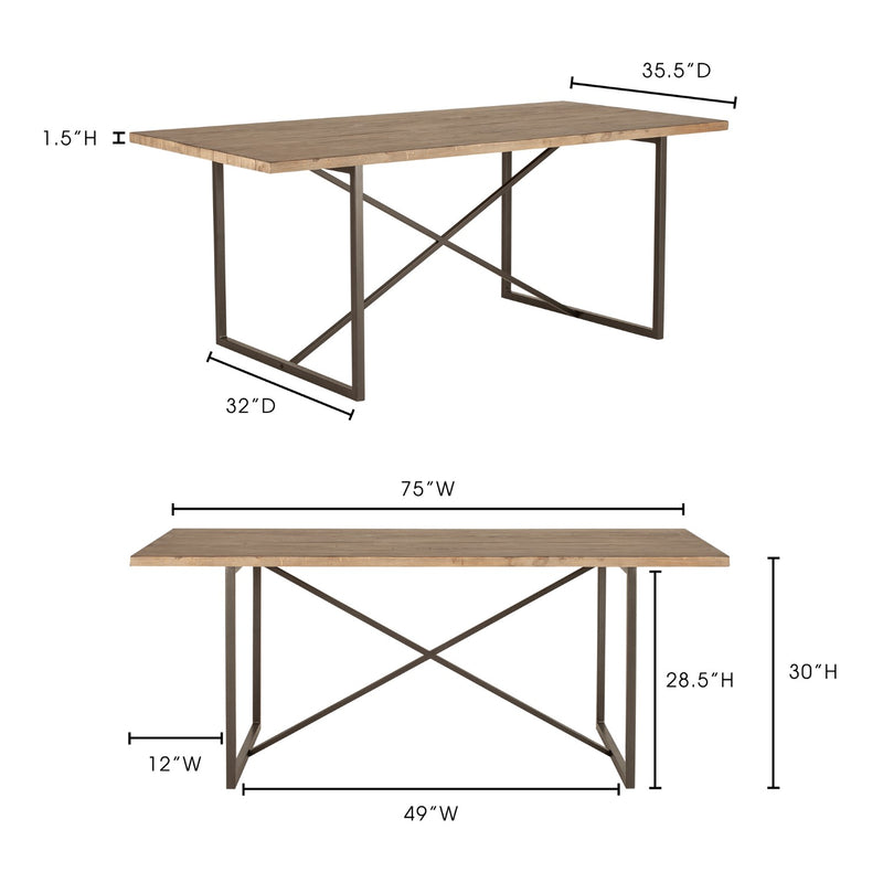 media image for Sierra Dining Table 6 212