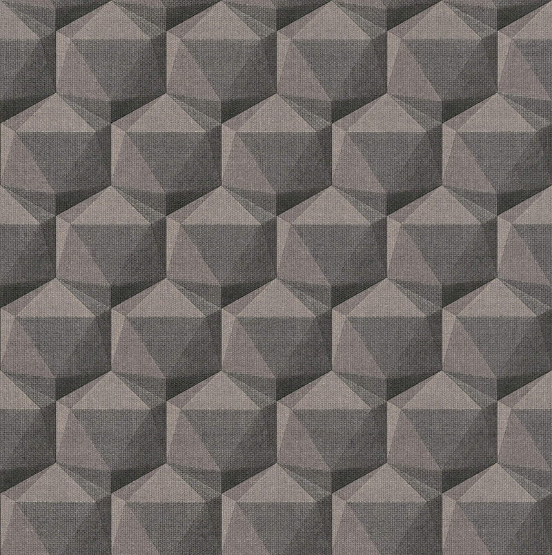 media image for Geometric Motif Wallpaper in Beige/Grey/Black 27