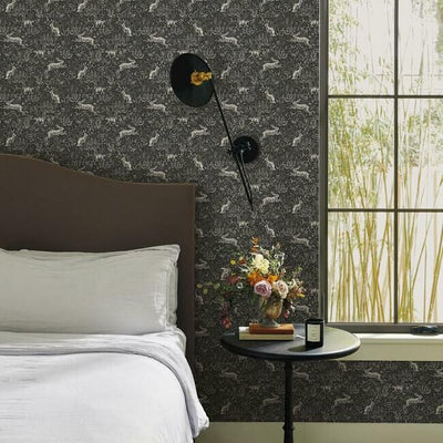 product image for Fable Wallpaper in Black and White from the Rifle Paper Co. Collection by York Wallcoverings 19