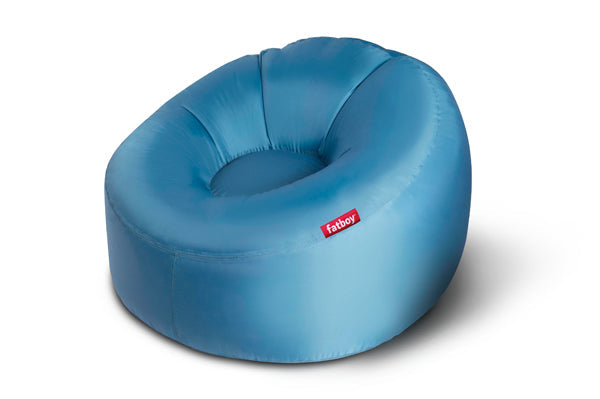 media image for fatboy lamzac o inflatable lounge chair by fatboy lam o dkblu 4 246