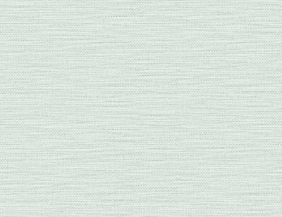 product image of Faux Linen Weave Wallpaper in Sea Glass from the Luxe Retreat Collection by Seabrook Wallcoverings 583