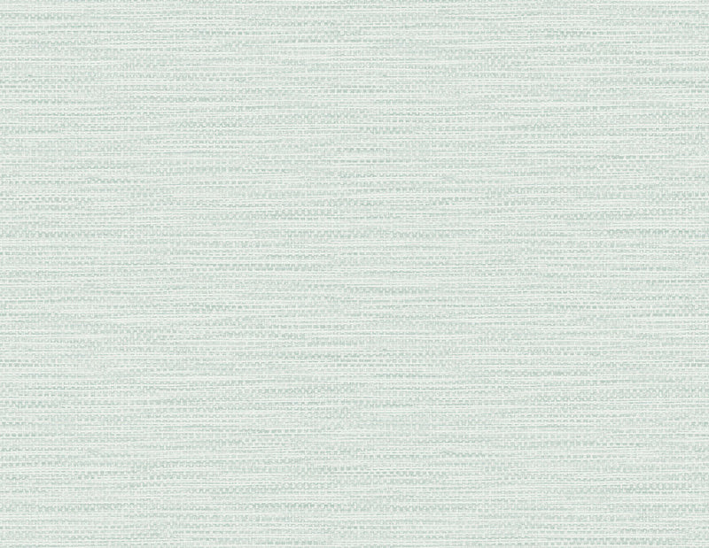 media image for Faux Linen Weave Wallpaper in Sea Glass from the Luxe Retreat Collection by Seabrook Wallcoverings 290