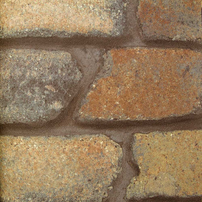 product image of Faux Brick Wallpaper in Brown by Julian Scott 571