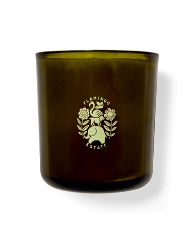 product image for Single Wick Candle in a Glass Jar by Flamingo Estate 2