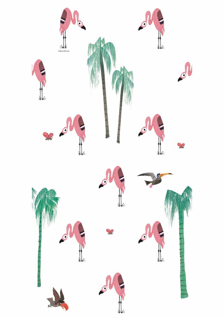 media image for Flamingo Kids Wallpaper by KEK Amsterdam 25