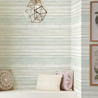 product image for Fleeting Horizon Stripe Peel & Stick Wallpaper in Neutral by York Wallcoverings 70