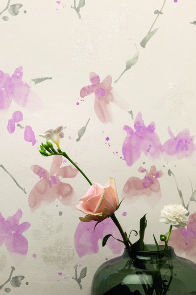 product image for Floral Blossom Wallpaper design by BD Wall 17
