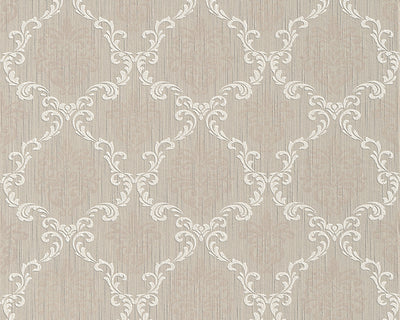 product image of Floral Trellis Wallpaper in Beige design by BD Wall 598