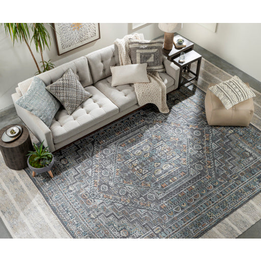 media image for Scandi Viscose Wheat Rug Styleshot Image 263